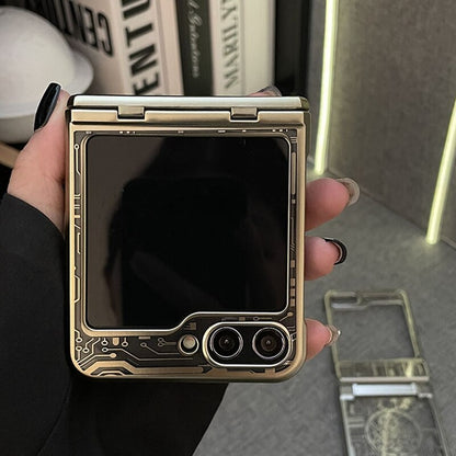 Circuit Pattern Case For Samsung Z Flip 5