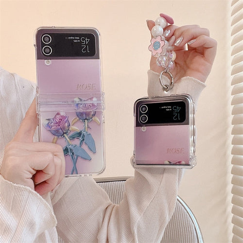 Cute Flower Case For Samsung Galaxy Z Flip 3 & 4