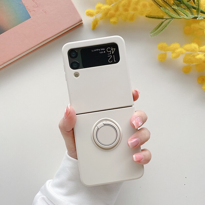 Case with Magnetic Ring Holder for Samsung Galaxy Z Flip 4