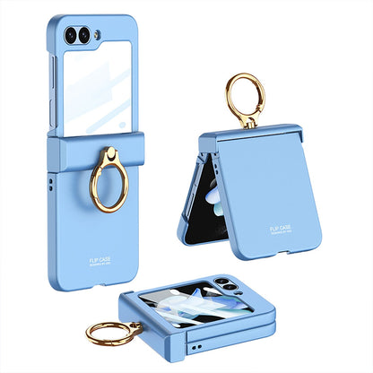 Ultra-thin Case with Ring Holder for Samsung Galaxy Z Flip 5