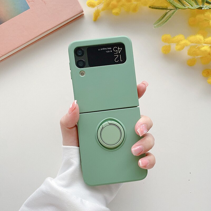 Case with Magnetic Ring Holder for Samsung Galaxy Z Flip 4