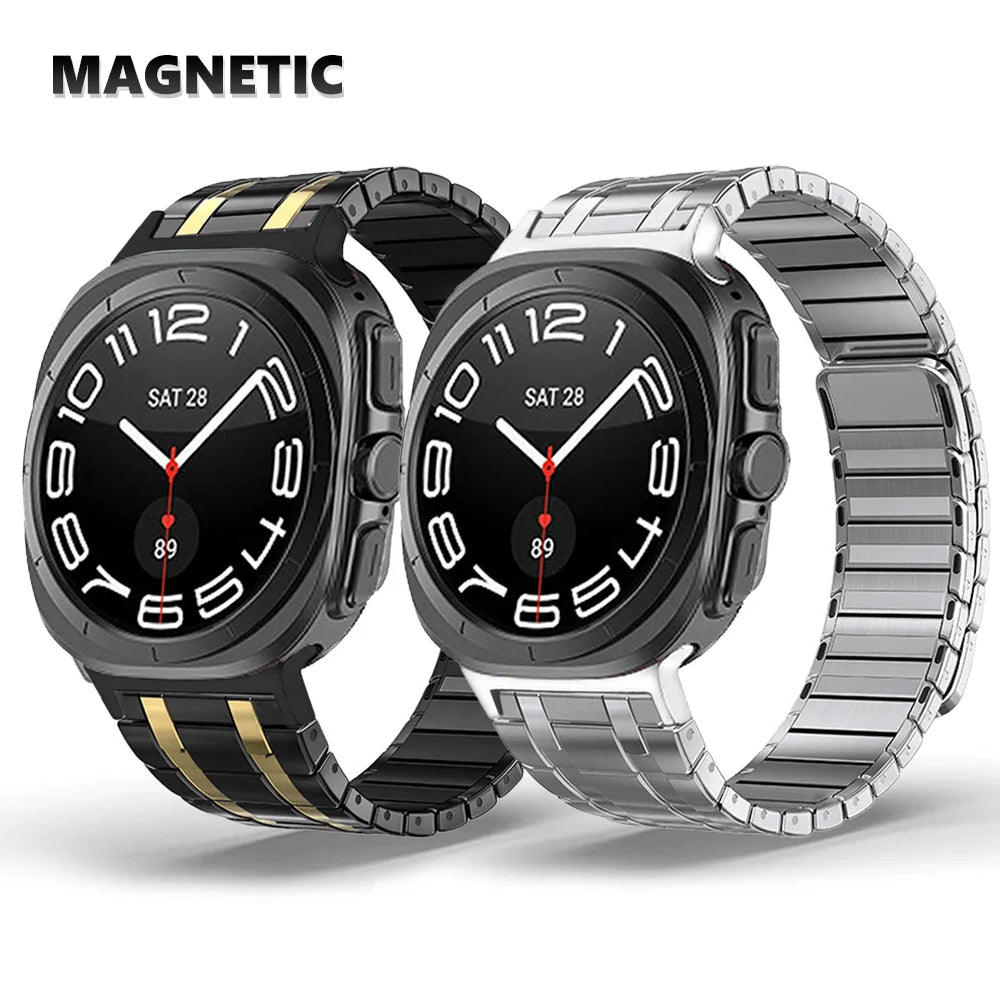 Stainless Steel Strap for Samsung Galaxy Watch 7 Ultra