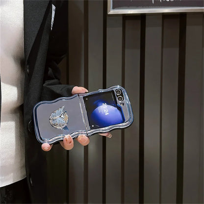 Luxury Butterfly Rotating Case for Samsung Galaxy Z Flip Series