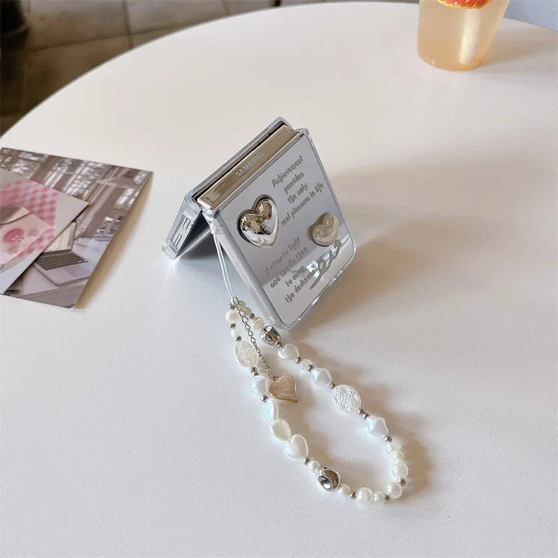 3D Cloud Love Heart Case for Samsung Galaxy Z Flip 3/4/5