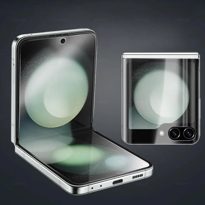 3 in 1 Screen Protector Glass for Samsung Galaxy Z Flip