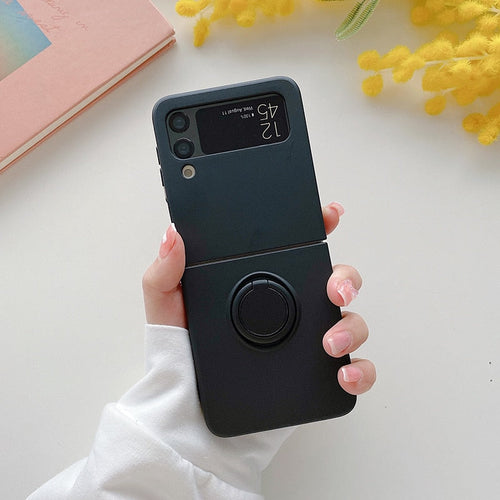 Case with Magnetic Ring Holder for Samsung Galaxy Z Flip 4
