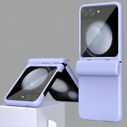 Hinge Protection Leather Case For Samsung Galaxy Z Flip 6