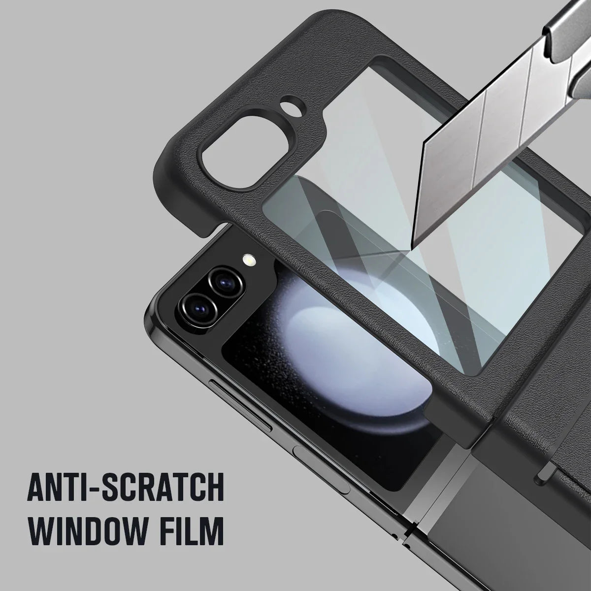 Leather Case With Touch Pen Case for Galaxy Z Flip 5