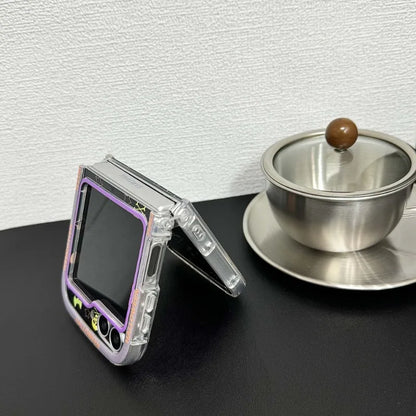 Happy Halloween Pumpkin Ghost Case for Samsung Galaxy Z Flip 3/4/5/6