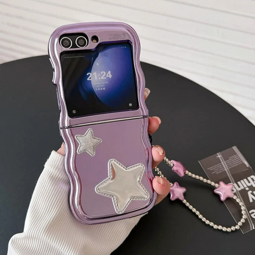 3D Star Matte Case for Samsung Galaxy Z Flip Series