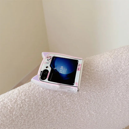 Cute 3D Halloween Ghost Case for Samsung Galaxy Z Flip 3/4/5/6