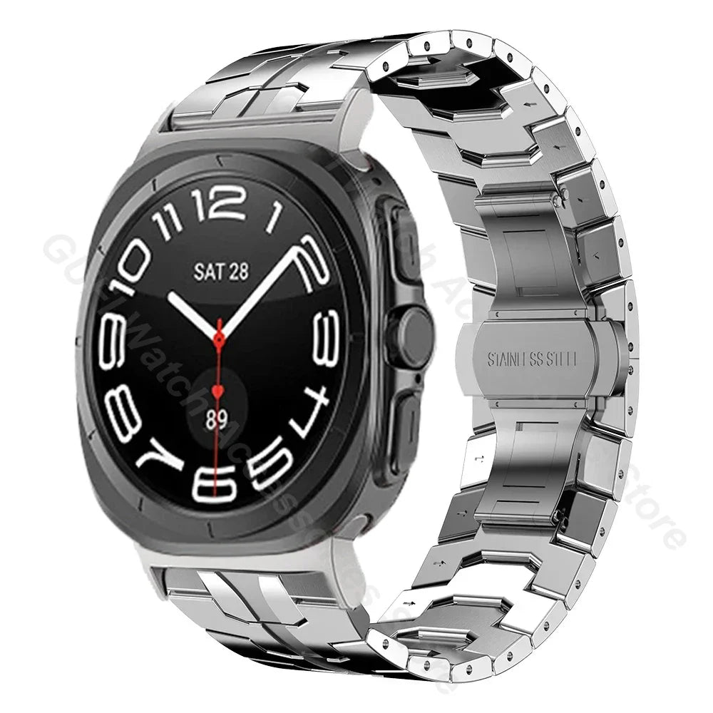 Stainless Steel Bracelet for Samsung Galaxy Watch 7 Ultra