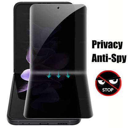 Privacy Anti Spy Screen Protector For Samsung Galaxy Z Flip Series
