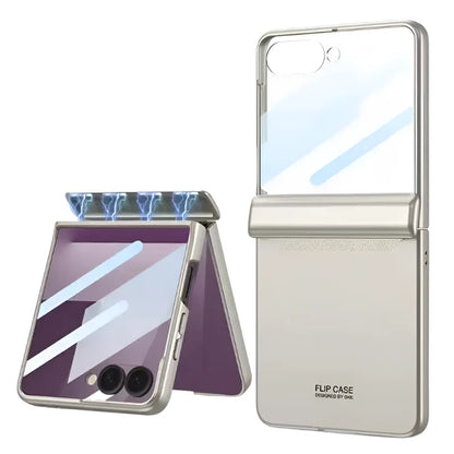 Magnetic Clear Hinge Case