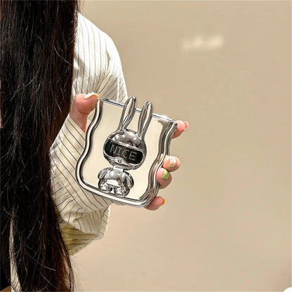 Rabbit Stand Wave Case for Samsung Galaxy Z Flip 3/4/5/6