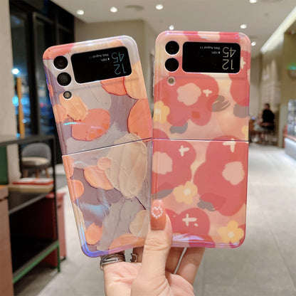 Oil Painting Flowers Case for Samsung Galaxy Z Flip 4