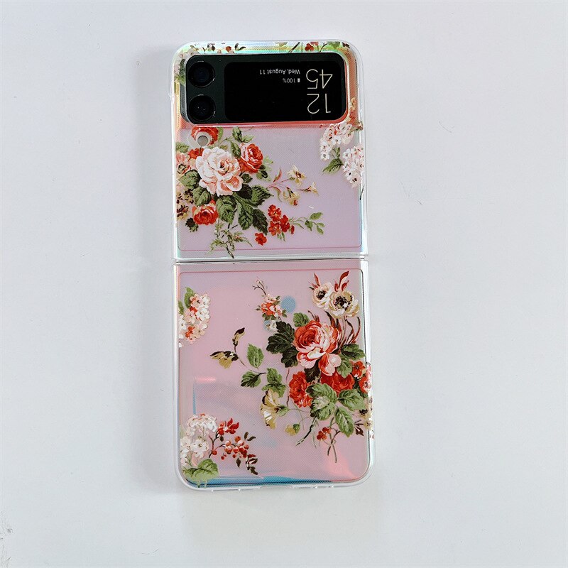 Retro Tulip Flower Case for Samsung Galaxy Z Flip 4