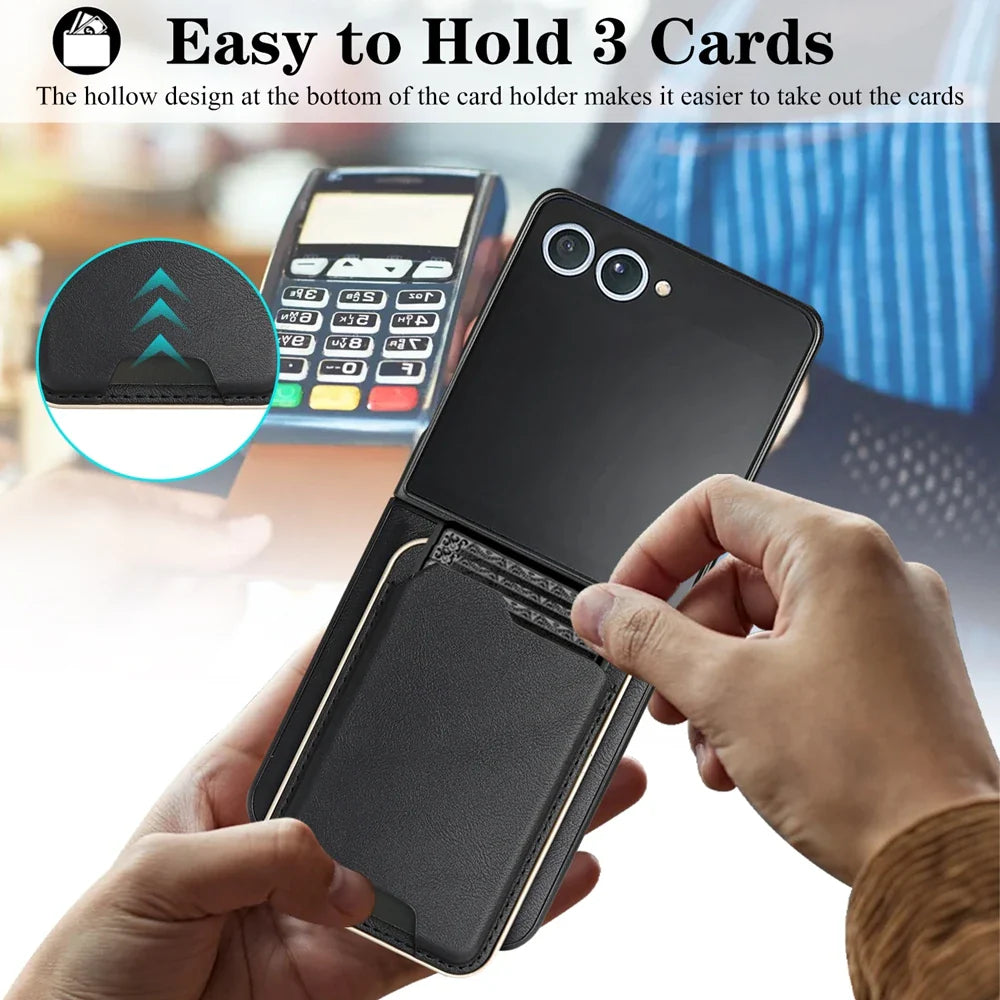 MagSafe Leather Wallet Case