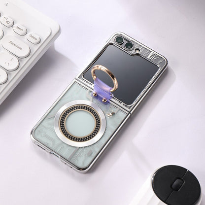 Shockproof Magnetic Case With Ring For Samsung Galaxy Z Flip 5