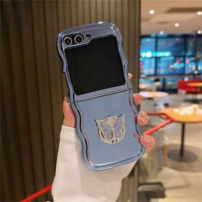 Luxury Butterfly Rotating Case for Samsung Galaxy Z Flip Series
