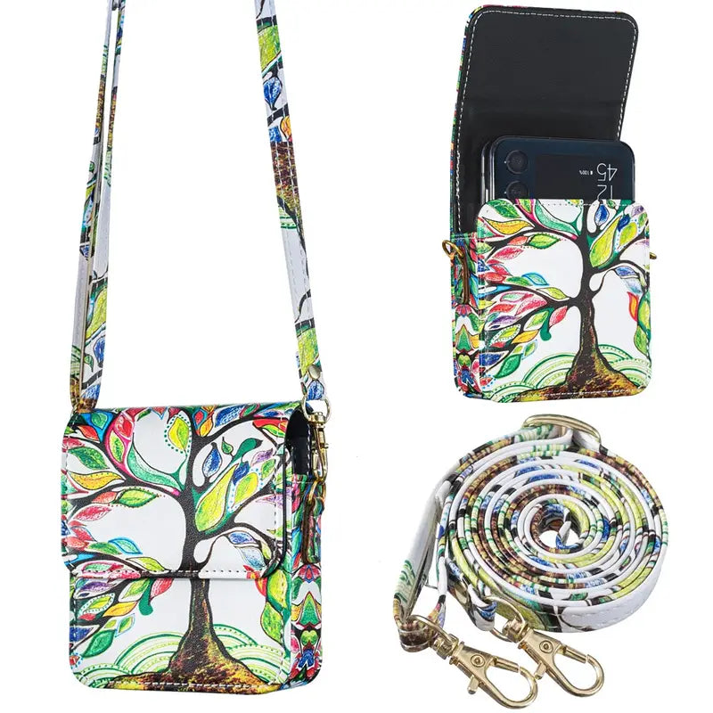 Blossom Crossbody Pouch for Z Flip