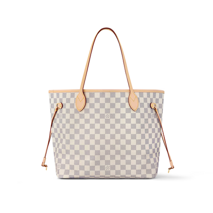 Never full MM Damier Azur Canva