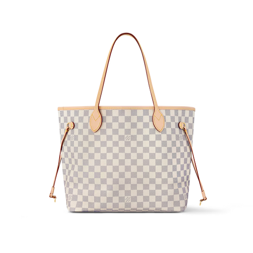 Never full MM Damier Azur Canva
