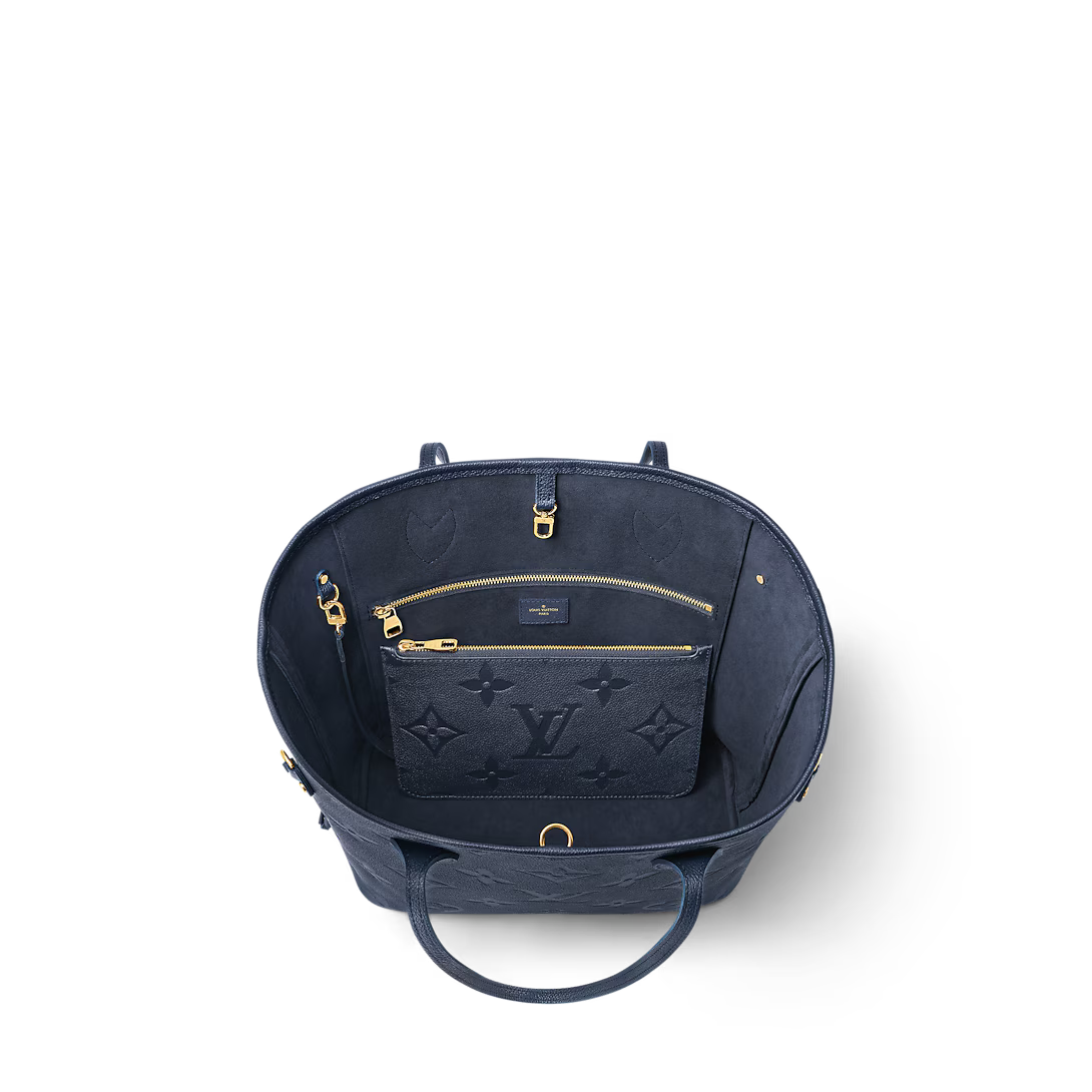 Never Full MM Monogram Empreinte Leather