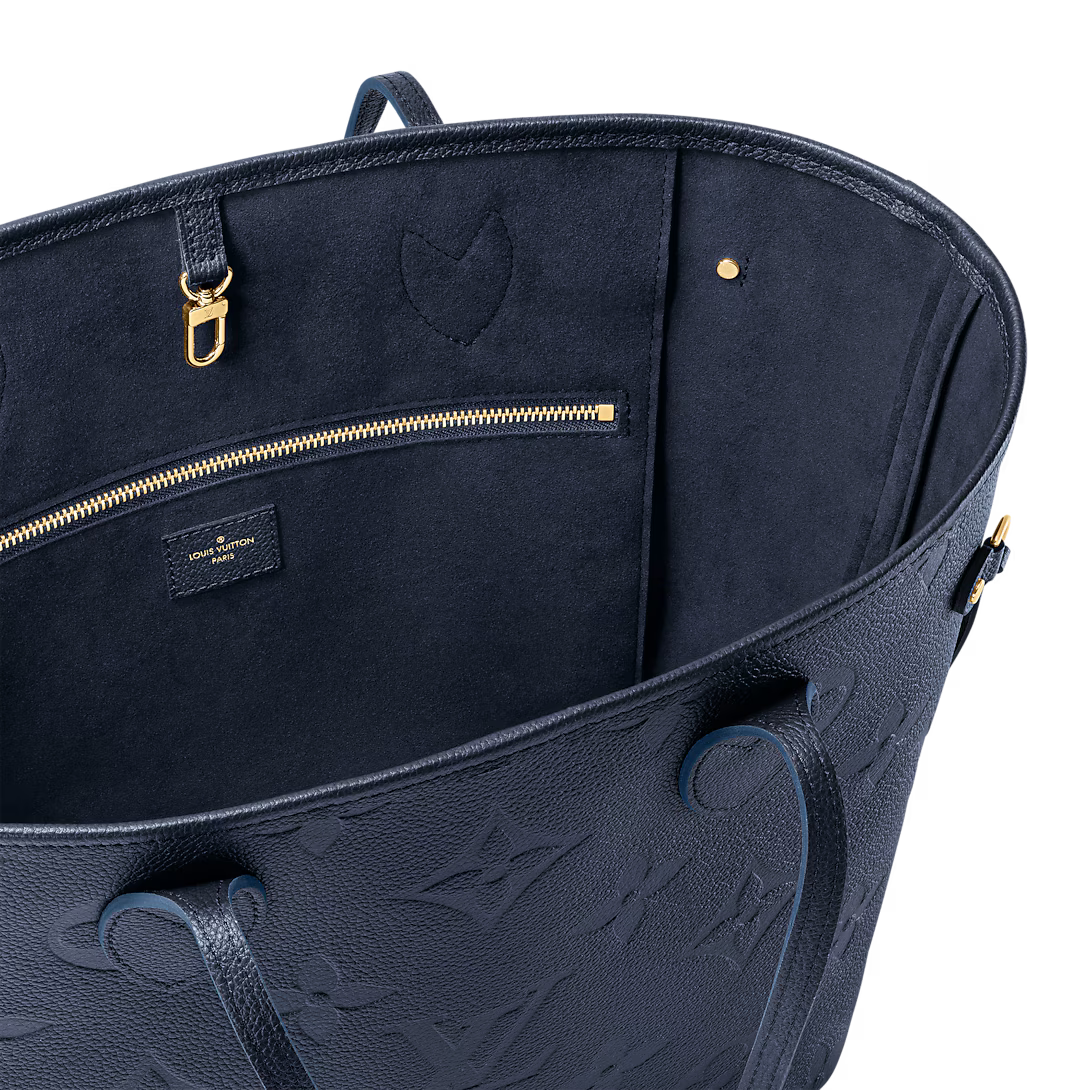 Never Full MM Monogram Empreinte Leather