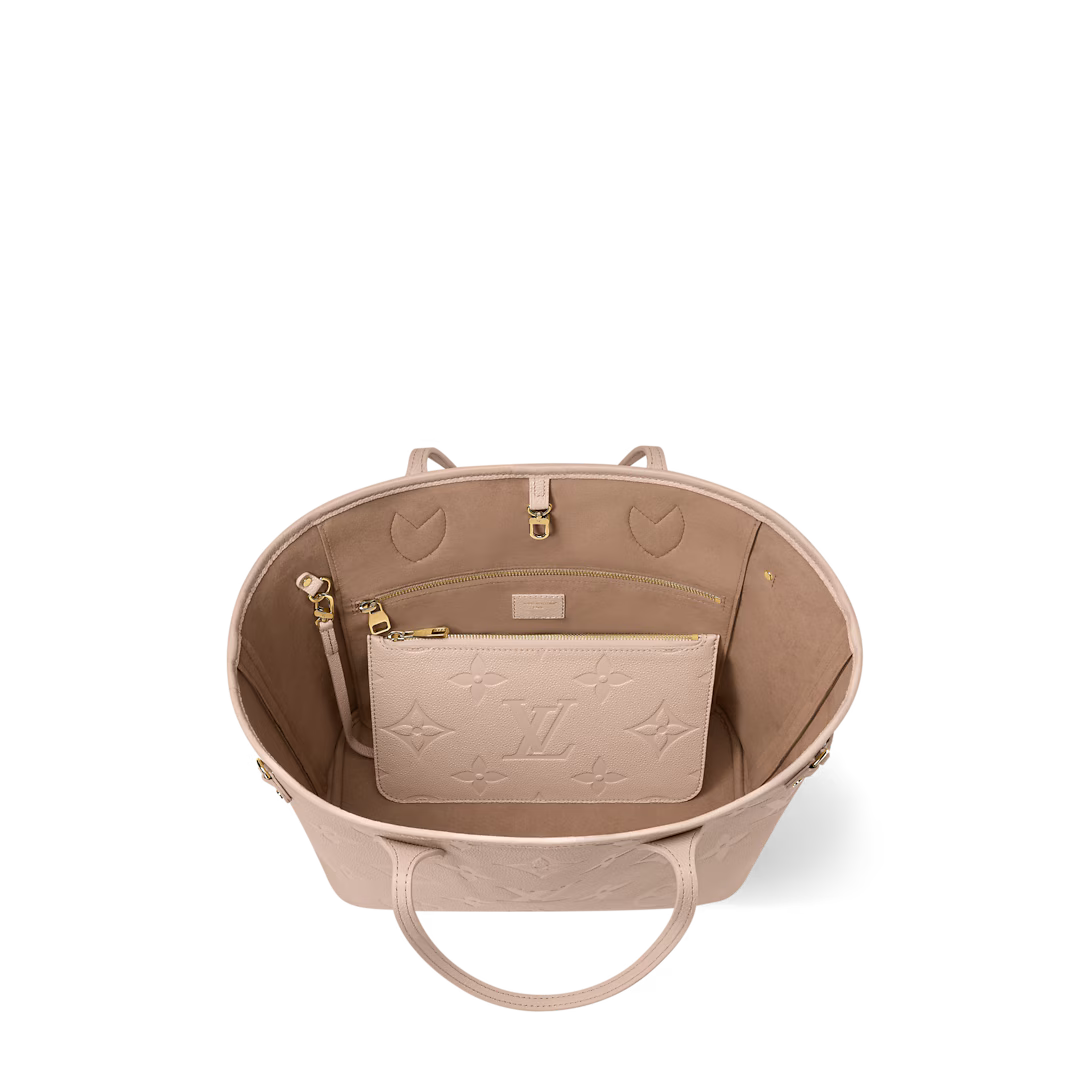 Never Full MM Monogram Empreinte Leather