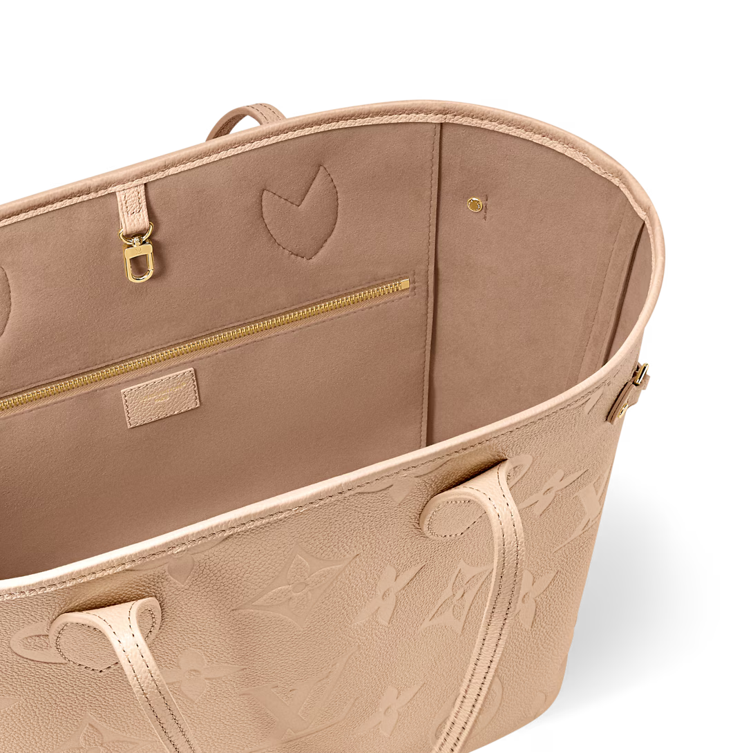 Never Full MM Monogram Empreinte Leather