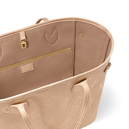 Never Full MM Monogram Empreinte Leather