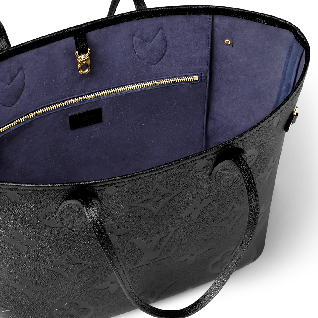 Never Full MM Monogram Empreinte Leather
