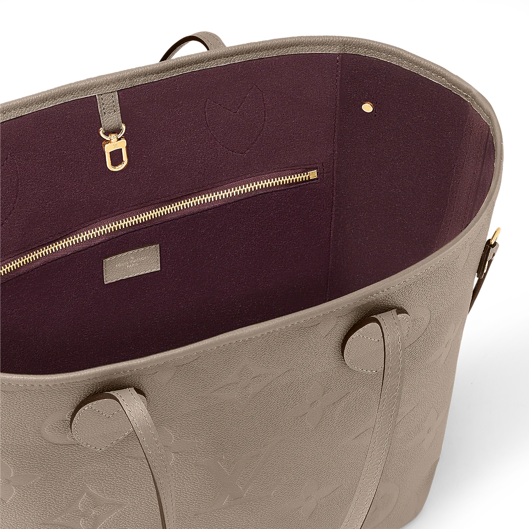 Never Full MM Monogram Empreinte Leather