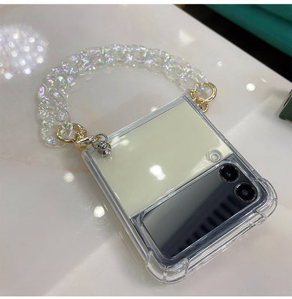 Bracelet Hand Chain case For Samsung Galaxy Z Flip 4