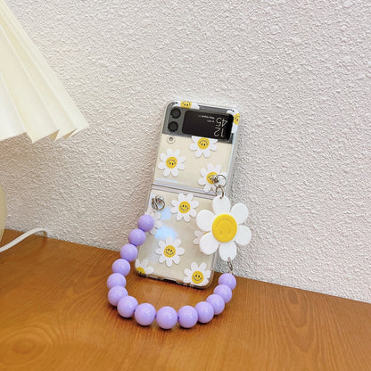 Flower Bracelet Case for Samsung Galaxy Z Flip 4