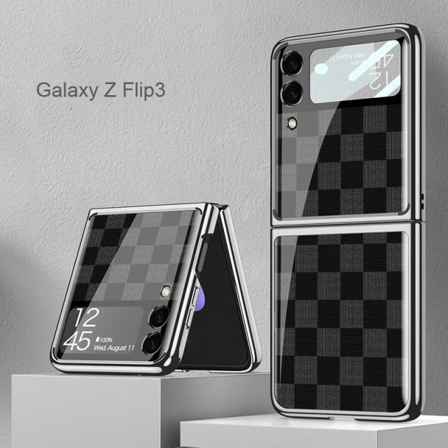 Luxury Marble Case For Z Flip 4