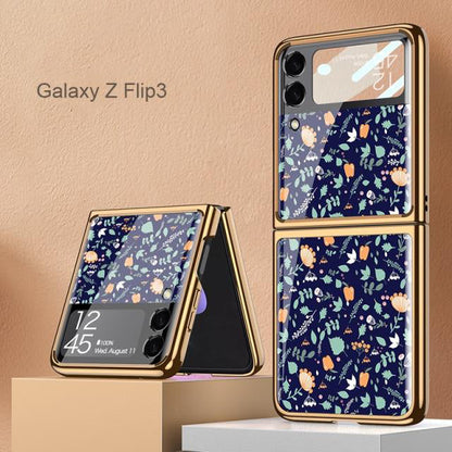 Luxury Marble Case For Z Flip 4