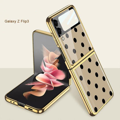 Luxury Marble Case For Z Flip 4