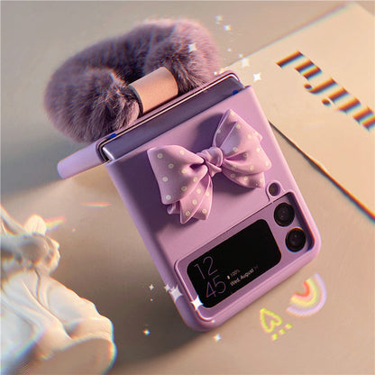 Purple Case For Samsung Z Flip 4 5G