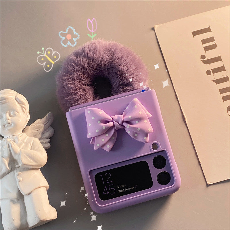 Purple Case For Samsung Z Flip 4 5G