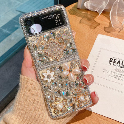 Luxury Sparkle Diamond Case For Samsung Galaxy Z Flip 4 5G