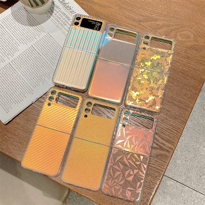 Colorful Shell pattern Protective Cover for Galaxy Z Flip 4
