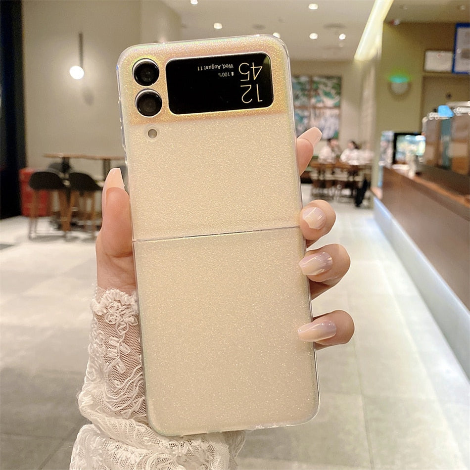 Colorful Shell pattern Protective Cover for Galaxy Z Flip 4