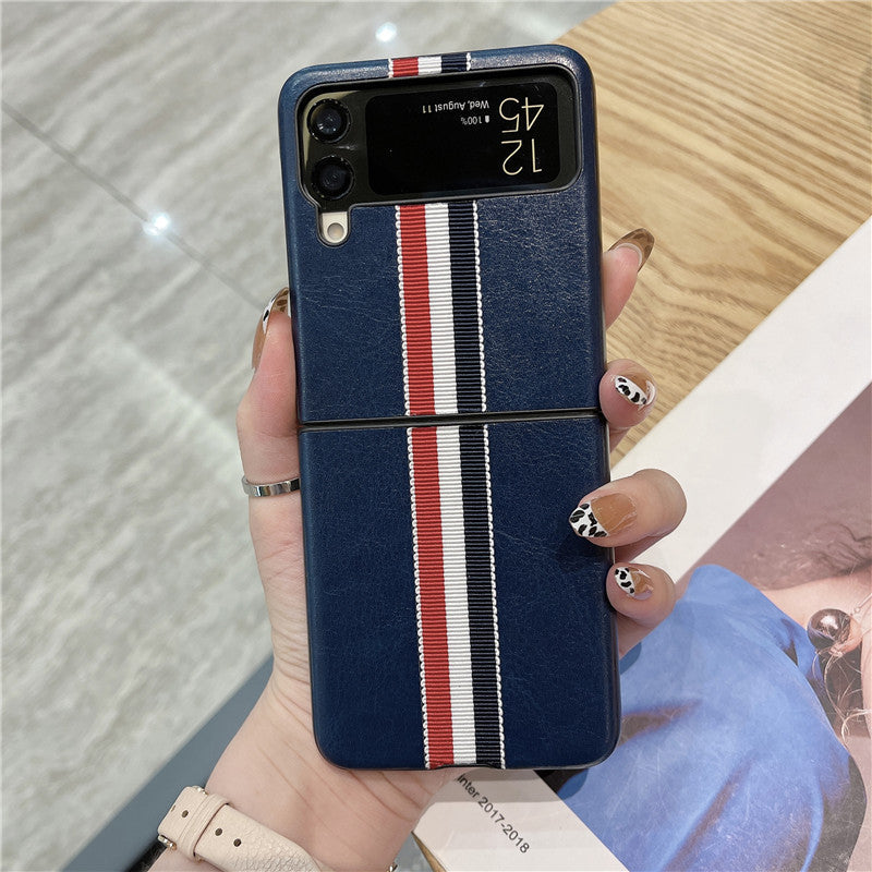 Fashion stripe Case for Samsung Galaxy Z Flip 4
