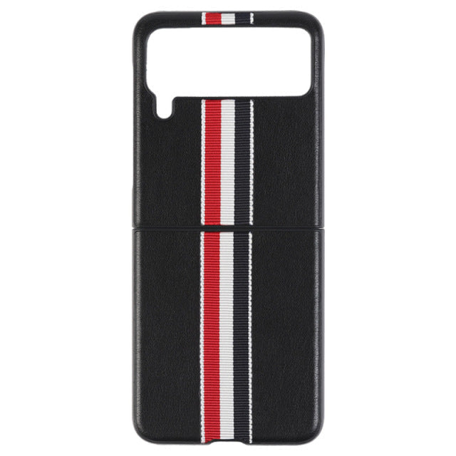 Fashion stripe Case for Samsung Galaxy Z Flip 4