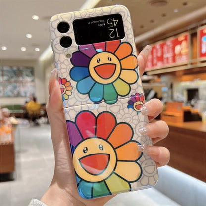 Colorful Smile Flower Case For Samsung Galaxy Z Flip 4