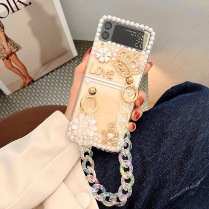 Bracelet Diamond Case For Samsung Galaxy Z Flip 4