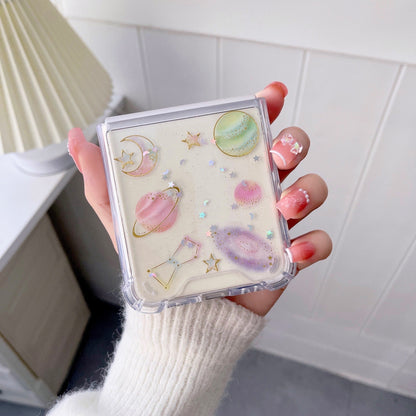 Shockproof Fantasy Star Case For Galaxy Z FLIP 4 5G