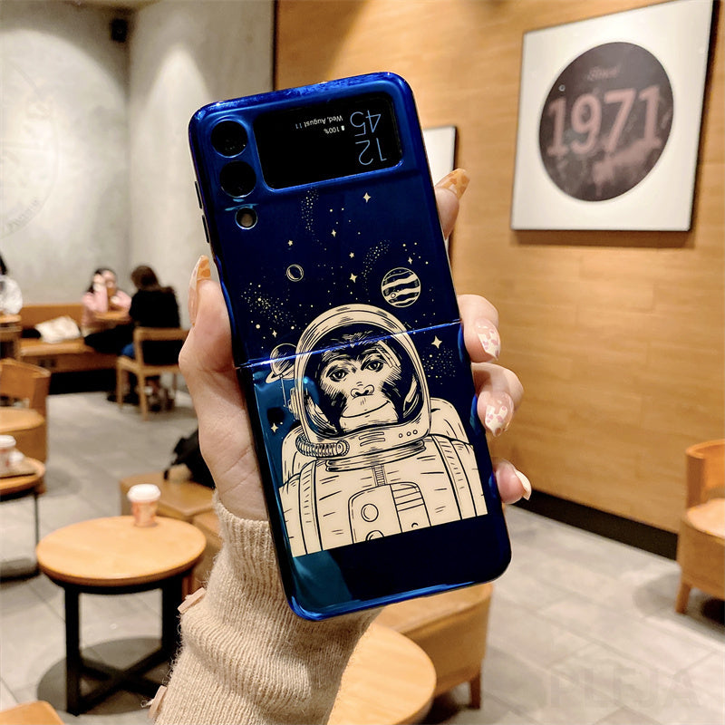 Astronaut Monkey Case For Samsung Galaxy Z Flip 4